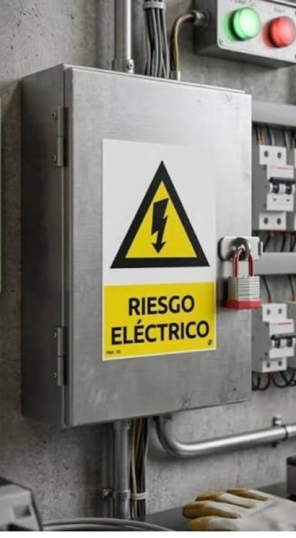 Riesgo eléctrico - Señalética de seguridad